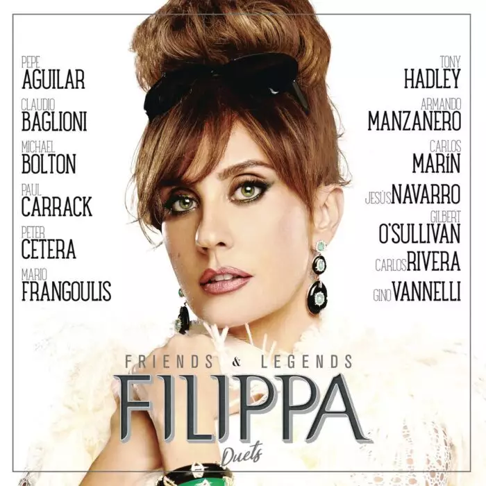 Filippa Giordano Friends & Legends Duets engineer Marco Borsattib