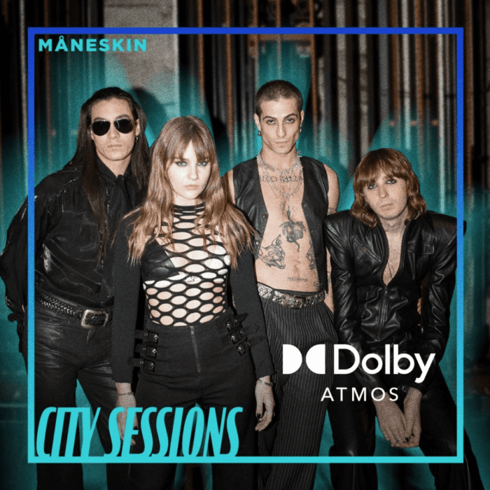 Måneskin Amazon Live City Session Dolby Atmos mix engineer Marco Borsatti