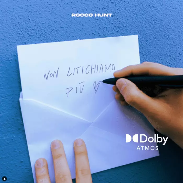 Rocco Hunt non litighiamo più Dolby Atmos Mix engineer Marco Borsatti